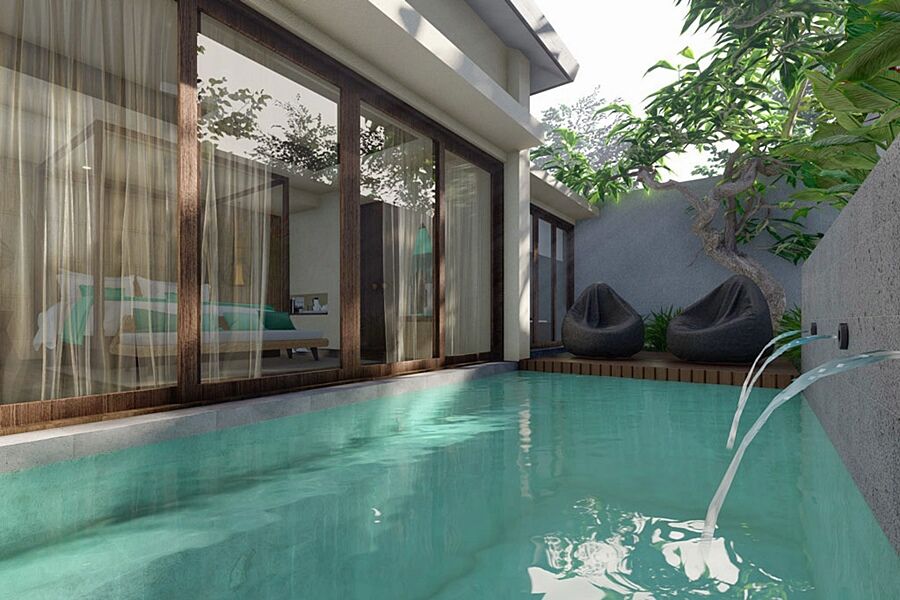 Hotel Cross Bali Breakers Jimbaran Exterior foto